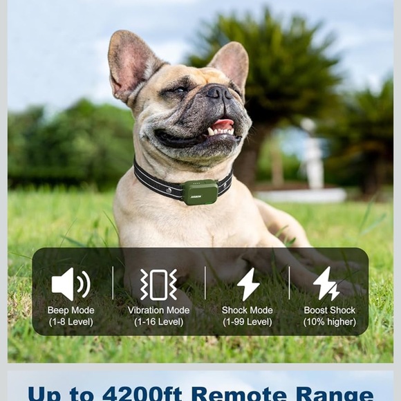 Waterproof Dog Collar - Black - Picture 2 of 3